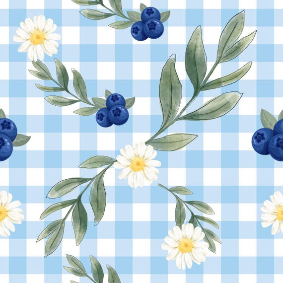 Wild Blue Berry - Gift Wrap Papers